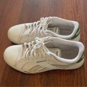 Reebok White and Gray Athletic Shoes